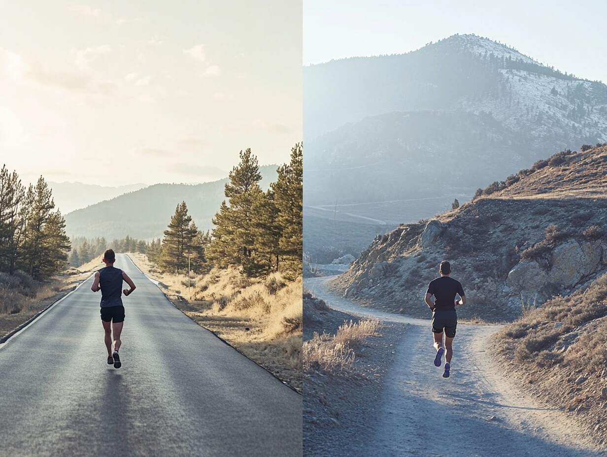 Is Trail Running Easier Than Road Running?